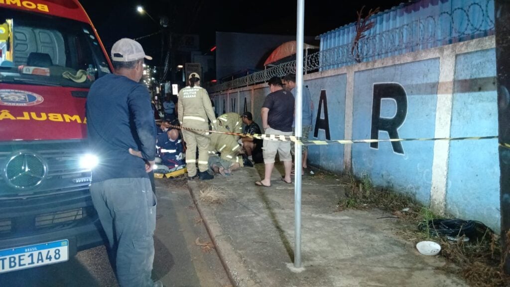 Atropelamento de idoso no Bairro Oficinas, em Ponta Grossa