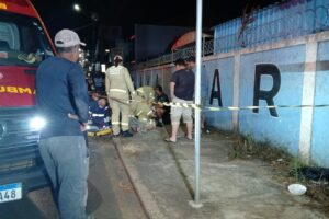 Atropelamento de idoso no Bairro Oficinas, em Ponta Grossa