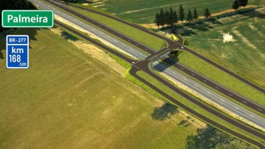 Duplicação da BR-277 em Palmeira