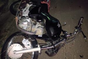 Condutor foi atingido por uma roda