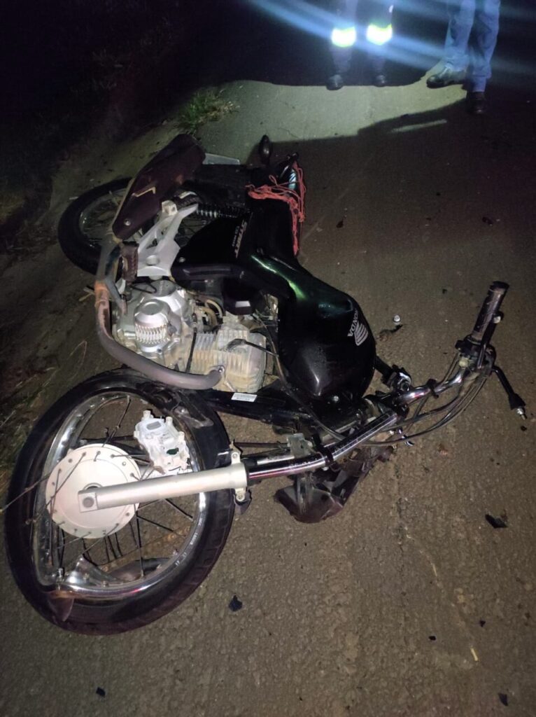 Condutor foi atingido por uma roda
