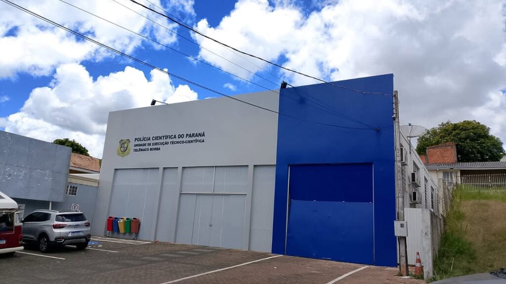 Sede da Polícia Científica de Telêmaco Borba