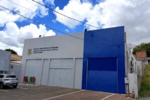 Sede da Polícia Científica de Telêmaco Borba