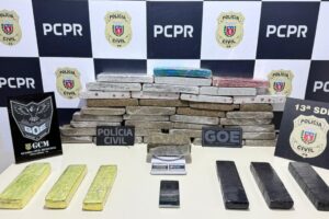40 quilos de maconha