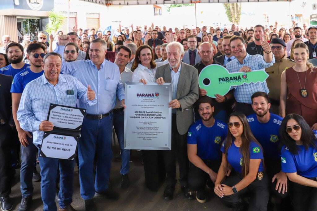 Ampliação da Polícia Científica em Telêmaco foi inaugurada nesta quinta