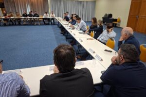 Reunião da Comissão Tripartite da Rodovia Concedida (CTRC), referente ao Lote 3 do Paraná, que envolve o Contorno Rodoviário de Ponta Grossa
