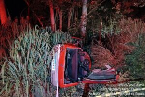 acidente fatal em Arapoti
