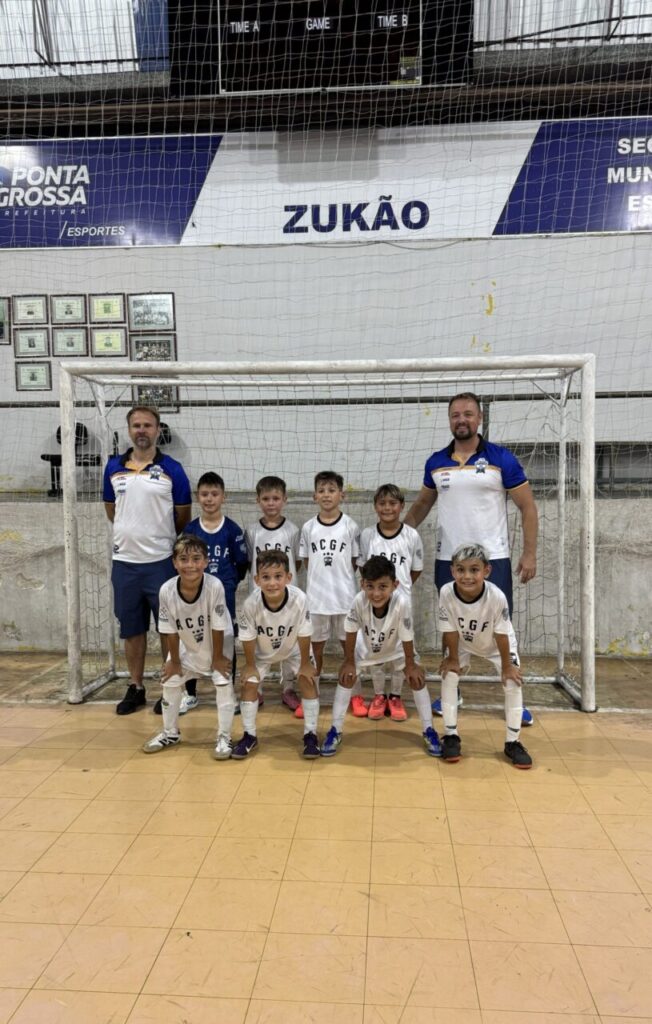 Atletas sub-9 da ACGF que vão encarar o Botafogo