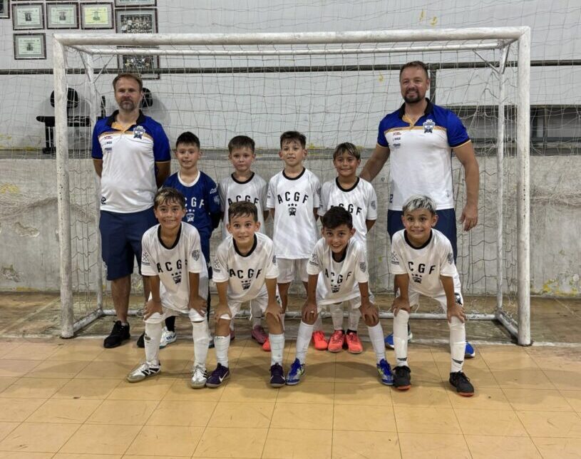 Atletas sub-9 da ACGF que vão encarar o Botafogo
