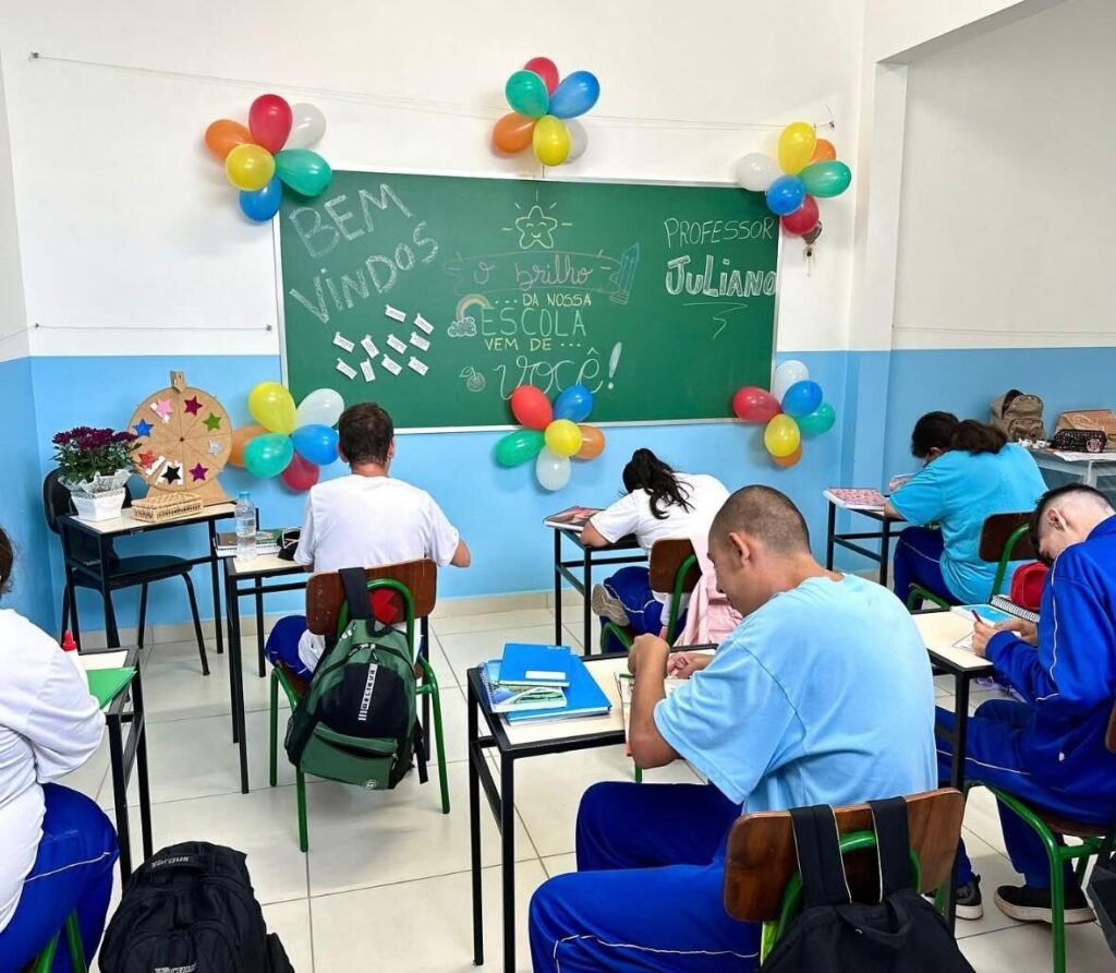 Alunos da Apae de Ponta Grossa