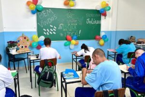 Alunos da Apae de Ponta Grossa