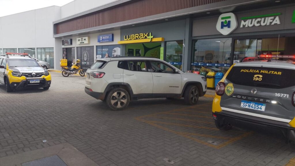 veículo recuperado em Ponta Grossa