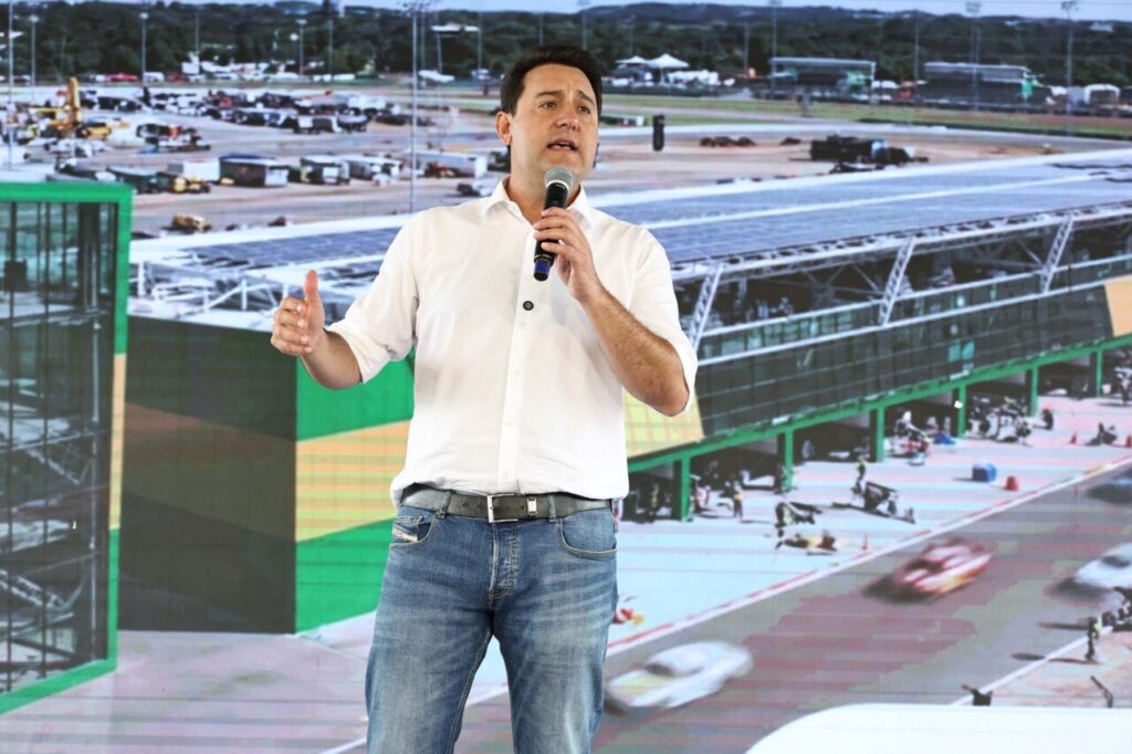 Governador do Paraná Carlos Massa Ratinho Junior