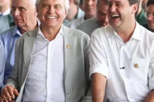 Ratinho Junior e Ronaldo Caiado