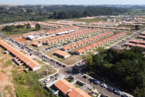 Vista do Campobello Gold, novo residencial da Colônia Dona Luiza, em Ponta Grossa