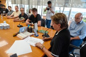 Anúncio do pacote de medidas do ônibus em Ponta Grossa