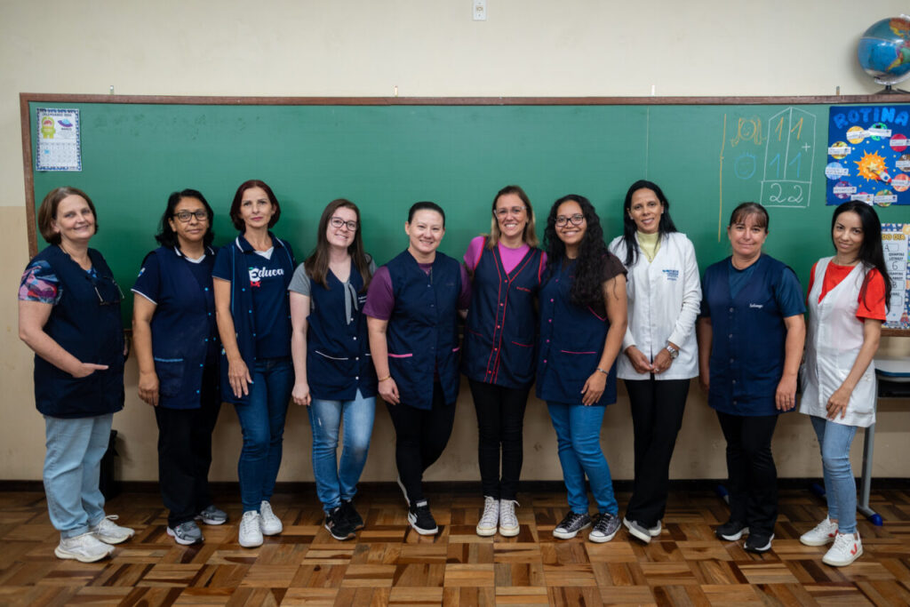 Professoras da Rede Municipal de Ensino de Ponta Grossa