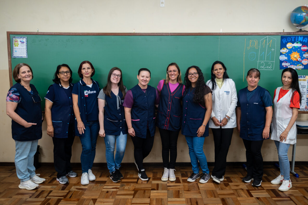 Professoras da Rede Municipal de Ensino de Ponta Grossa