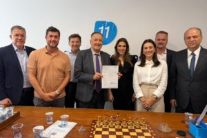 Jocelito, Mabel e outras lideranças do PP