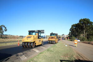 Obras da Motiva na BR-376