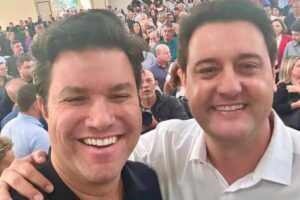 Ratinho Jr e Guto Silva