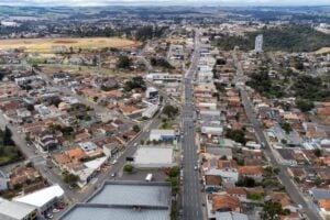 Imagem aérea de PG