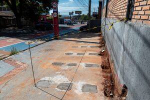 2026-04-22 – Notificação por obra sobre Calçada no Jardim Carvalho