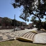 Praça Barão do Rio Branco ilustra previsão do tempo Ponta Grossa