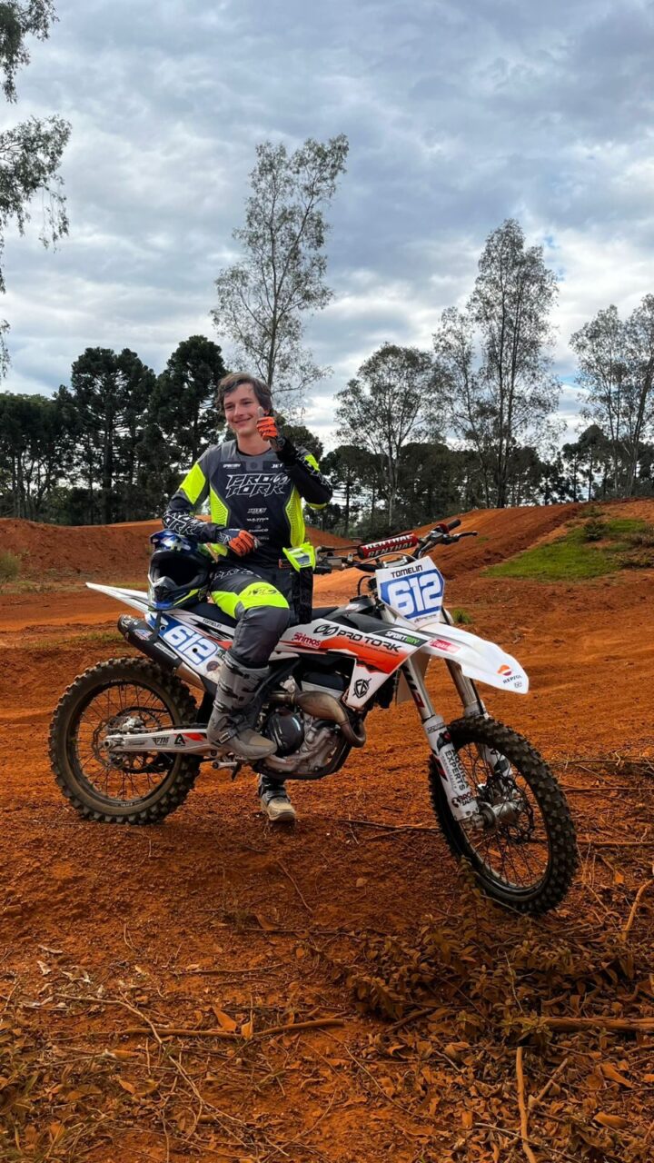 Piloto de PG vai correr no brasileiro de motocross