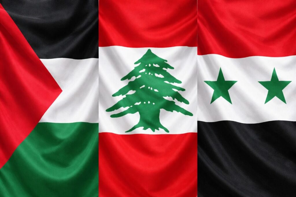 Bandeira do Povo Palestino, Sírio e Libanes