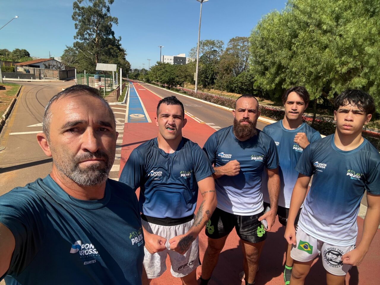 Família Zenidim promove treino