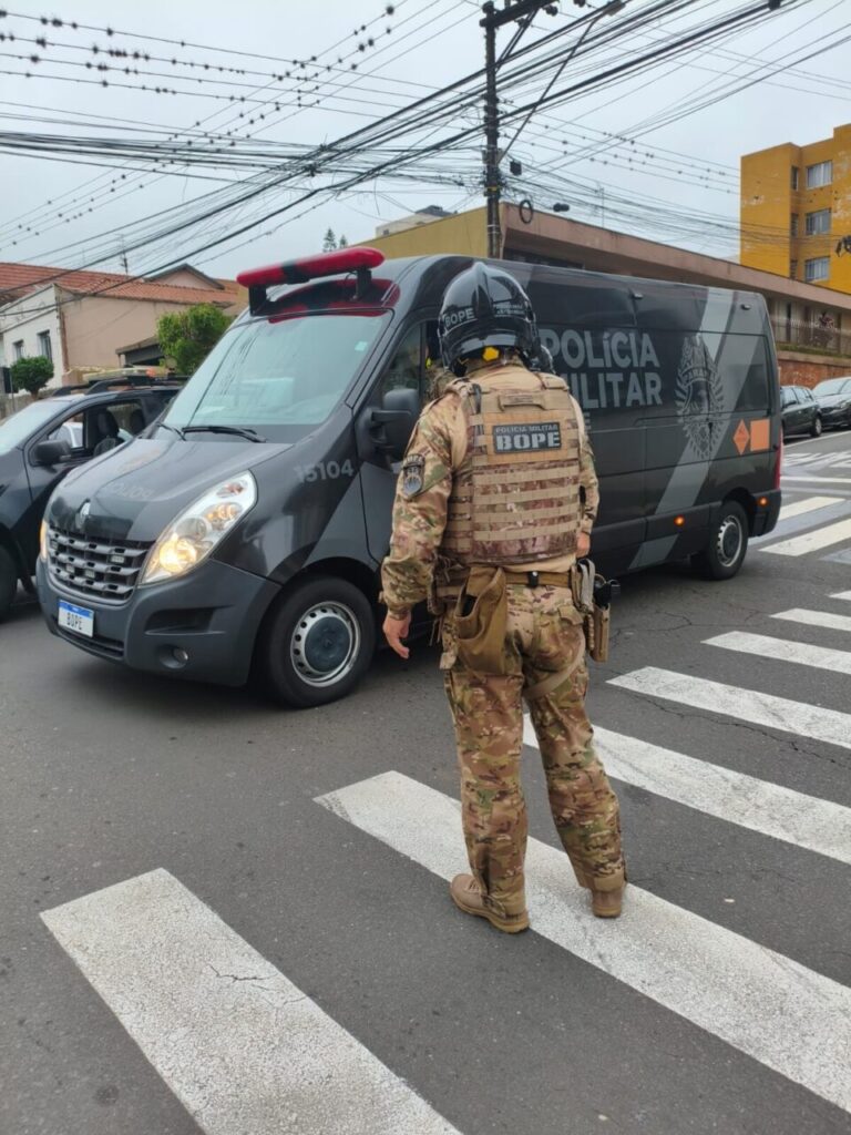 Esquadrão antibombas atua em PG
