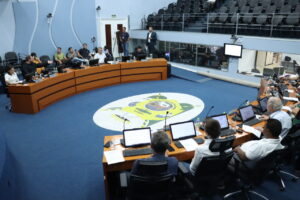 Plenário da Câmara Municipal de Ponta Grossa em Sessão Ordinária