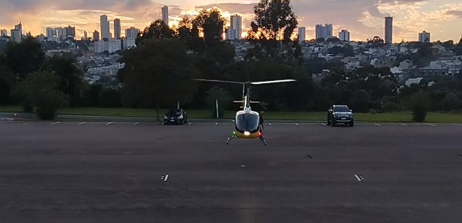 print helicoptero operação trafico