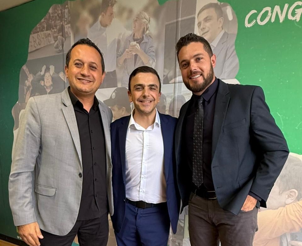 Aliel e prefeito Mário Cezar em Brasília