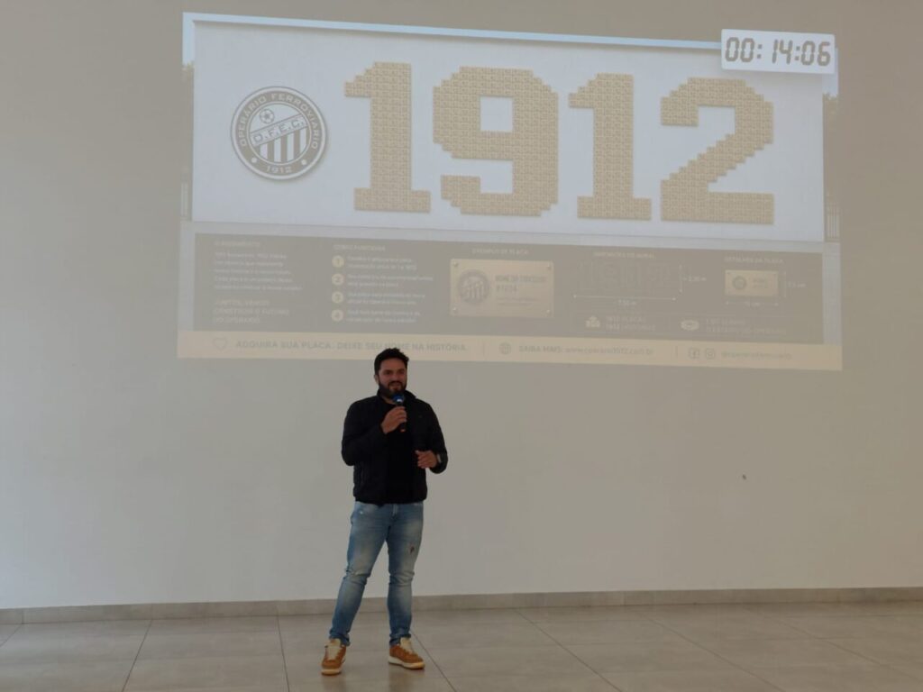Apresentação do projeto "Clube 1912" do Operário na ACIPG