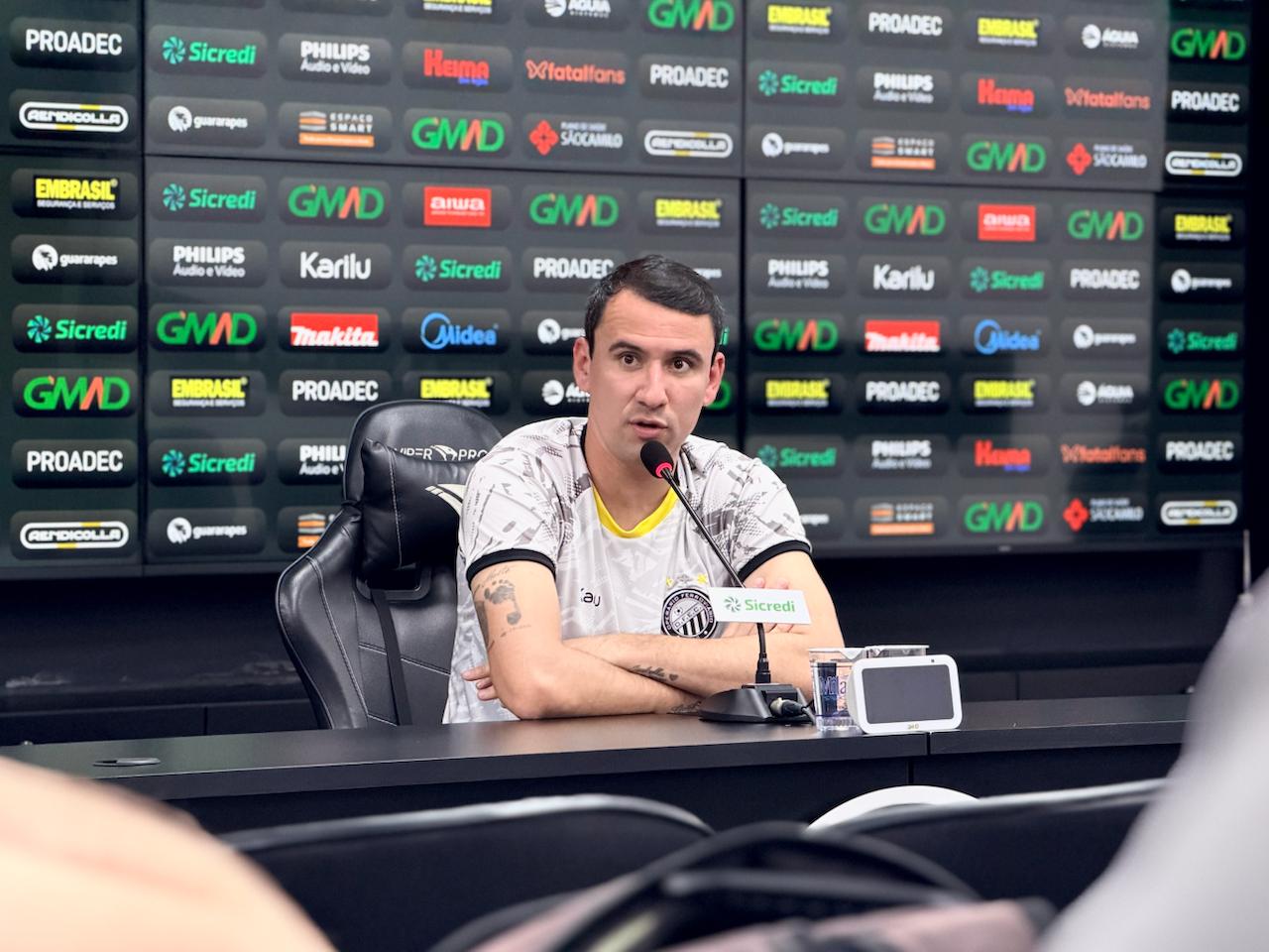 PABLO EM COLETIVA PRÉ-JOGO DO OPERÁRIO VICTORIA SELLARES OFEC