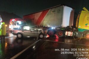 Acidente fatal na PR-151