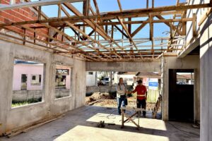 UBS do Socavão ve obras avançarem