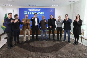 Curitiba, 11 de maio de 2026 – Liberação de recursos para Marilândia do Sul.