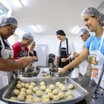 Preparação de salgados