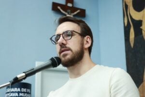 Vereador Geraldo Stocco na Câmara Municipal de Ponta Grossa