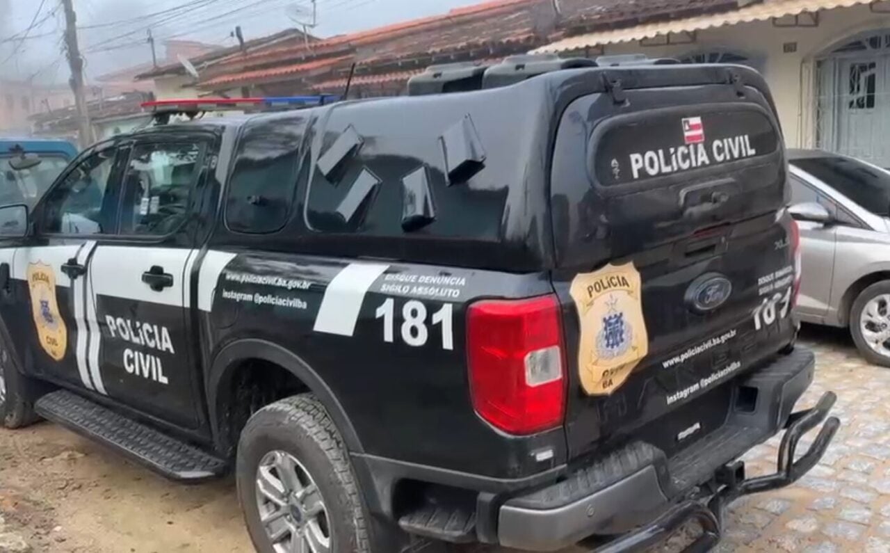 viatura da Polícia Civil da Bahia