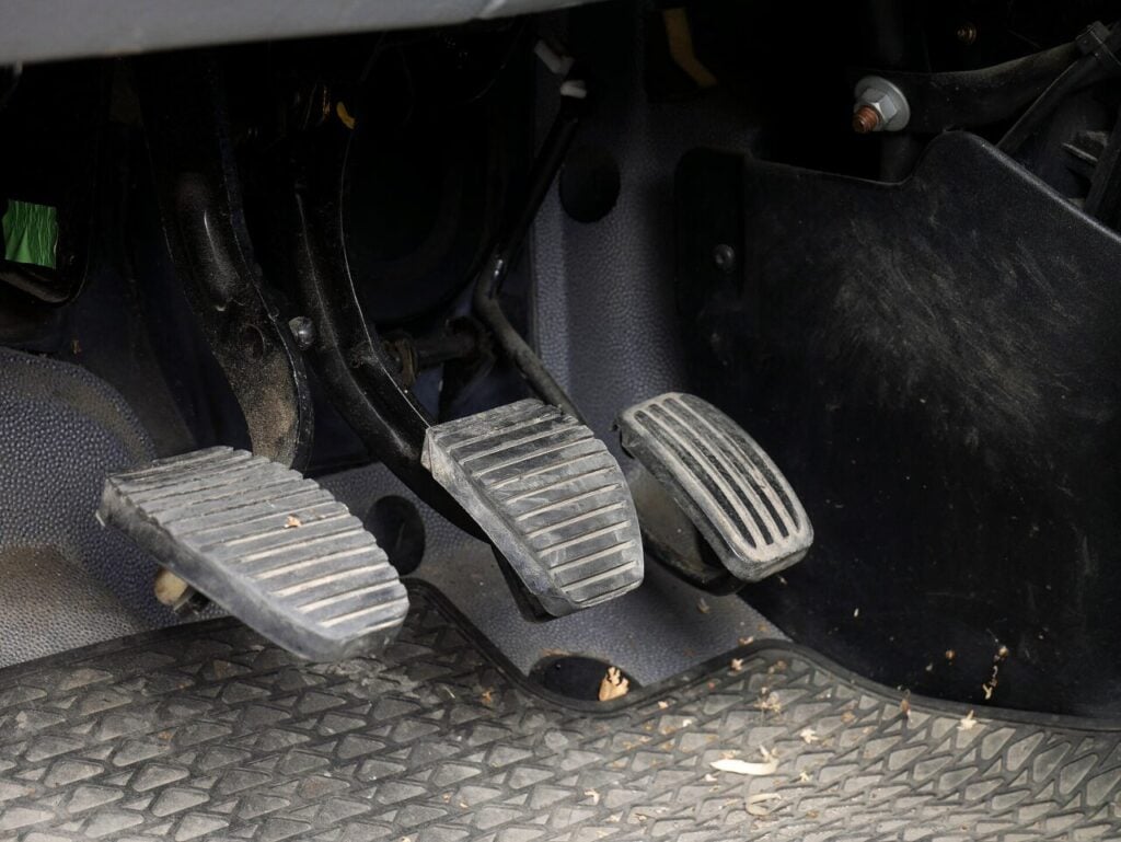 Car pedals 20180814