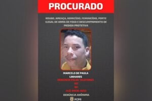 Procurado pela polícia