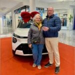 ganhadora do carro do Shopping palladium