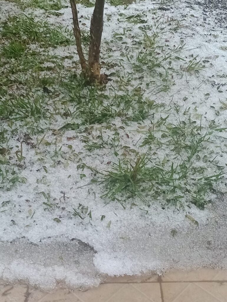 Granizo no Boa Vista em Ponta Grossa