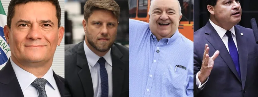 Candidatos ao Governo do Paraná.