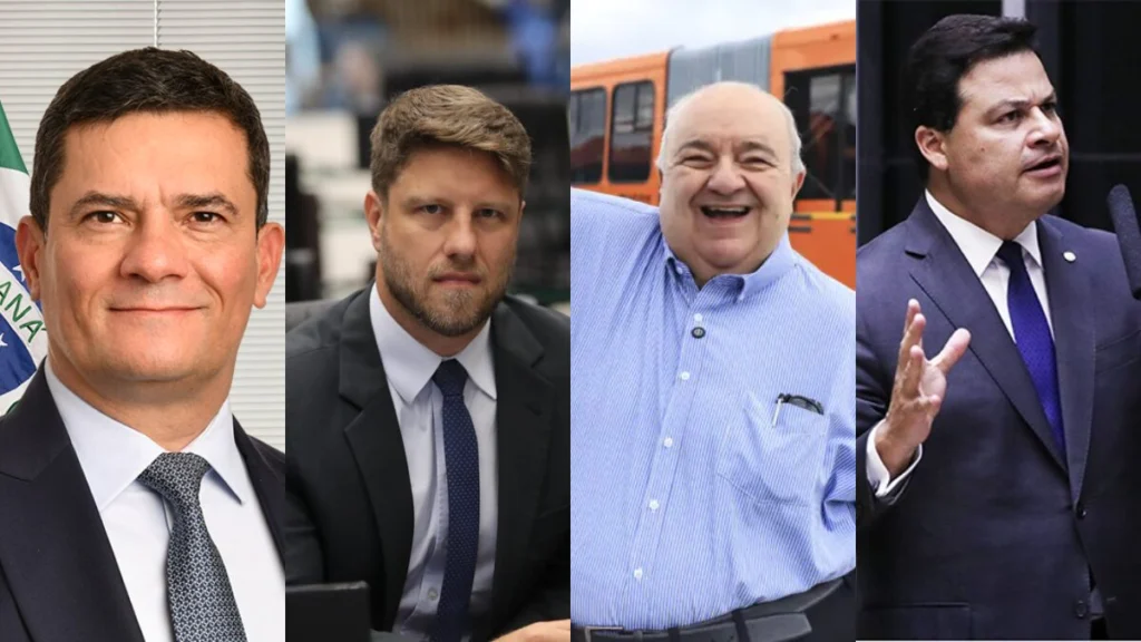 Candidatos ao Governo do Paraná.