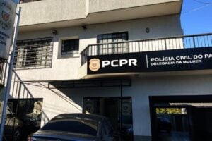 Fachada da PCPR em Ponta Grossa